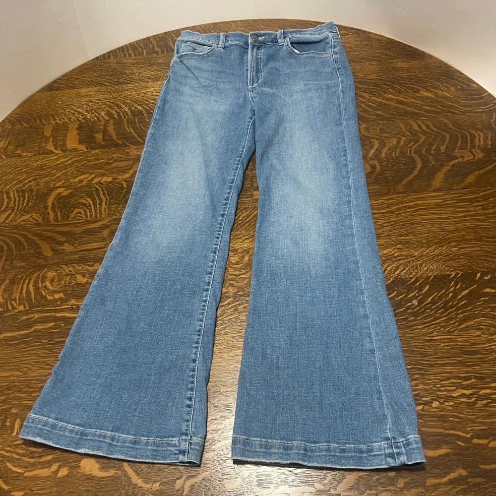 Joe's Jeans Flare Jeans Women 30 Blue Madonna High Rise Petite Denim